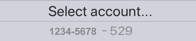 select account select account