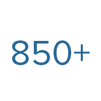We have over 850 Financial Advisors