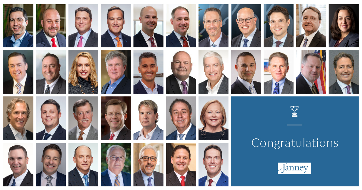 Forbes Recognizes 36 Janney Financial Advisors as BestinState Wealth