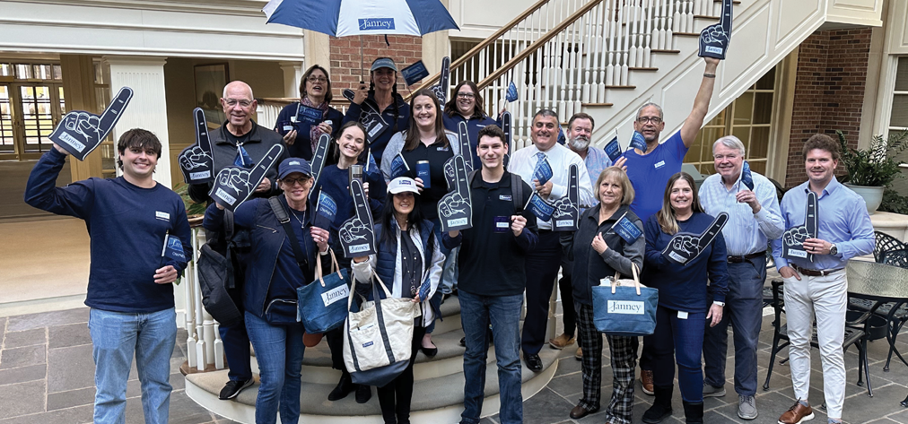 Janney Employees at Treats for Troops event